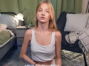 _annybunny_ — GOAL: Playful hand in panties >.< [170 tokens remaining] I'm nabifI'm back he he #blonde #18 #shy #natural #bigboobs