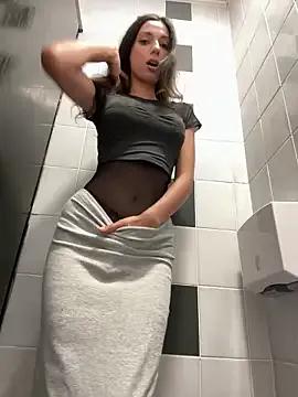 _MiaQueen_ — Make pussy wet public restroom 