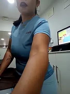 StripChat little_susie  is Freechat  little_susie — Cum + Fontaine Squirt in the bathroom